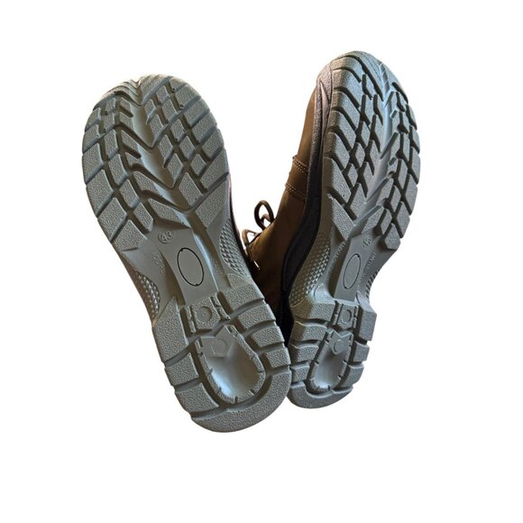 Indestructible Mens Work Shoes Durable Leather & Mesh Brown Black Non-Slip Safet - Picture 8 of 11